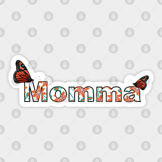 Butterfly Momma Sticker by FloralButterflyDreams